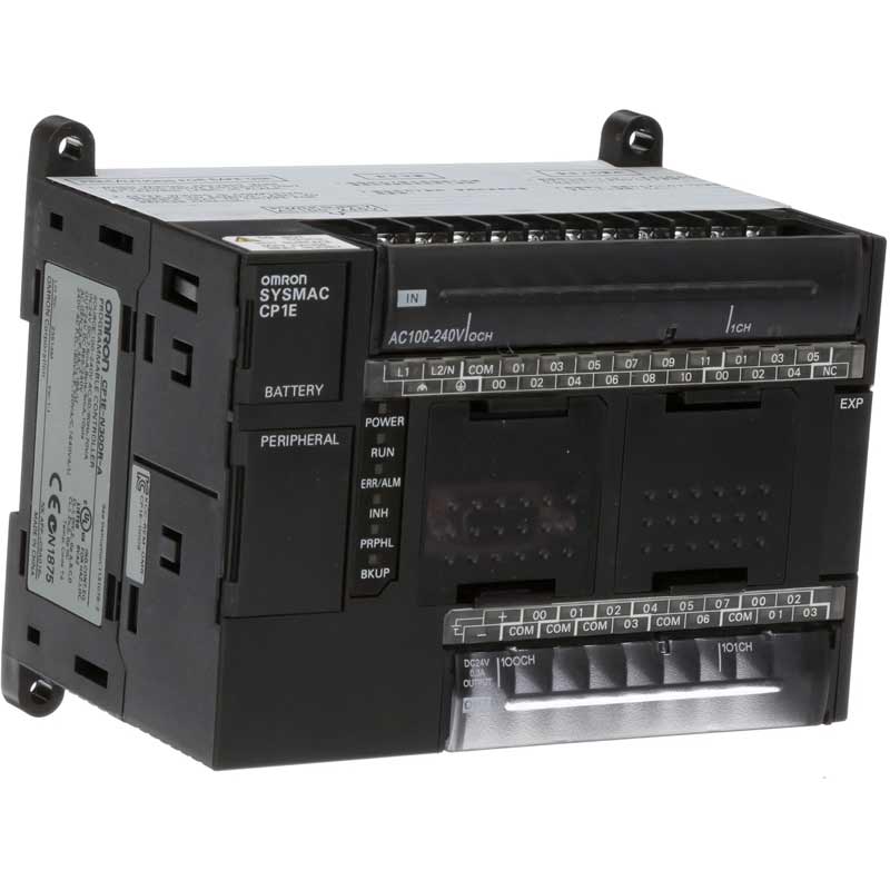 Bộ điều khiển lập trình PLC Omron CP1E-N30DR-A (18 In-12 Out)