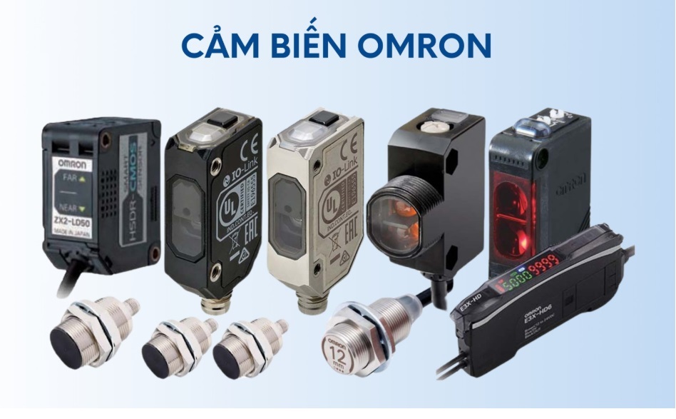 So sánh cảm biến quang Omron với Cảm biến quang Panasonics và Siemens