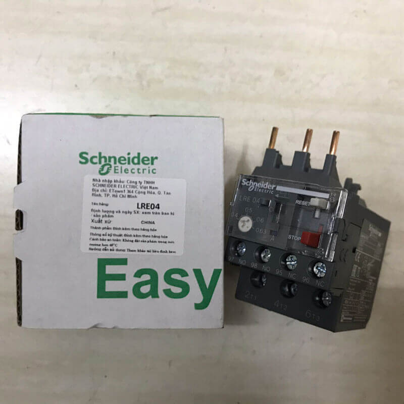 Rơ le nhiệt Schneider LRE04 (0.40-0.63A)