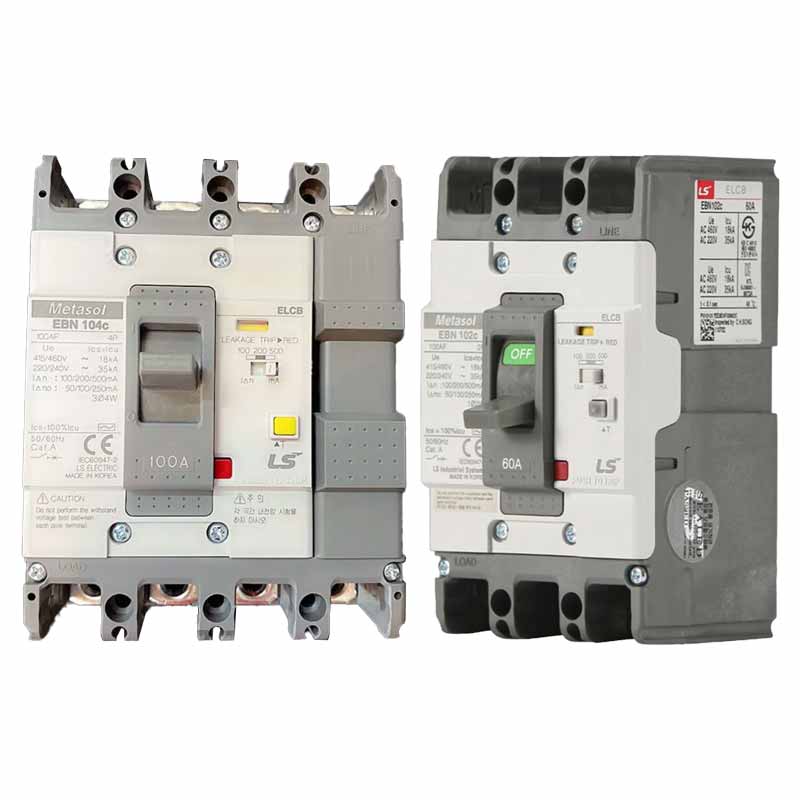 Cb khối chống giật LS EBN53c 15A (100-500mA) 14kA 3P