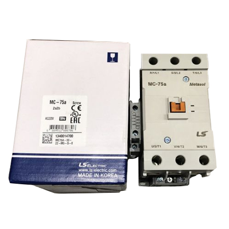 Contactor LS MC-75a 220V 75A 37kW 2NC+2NO