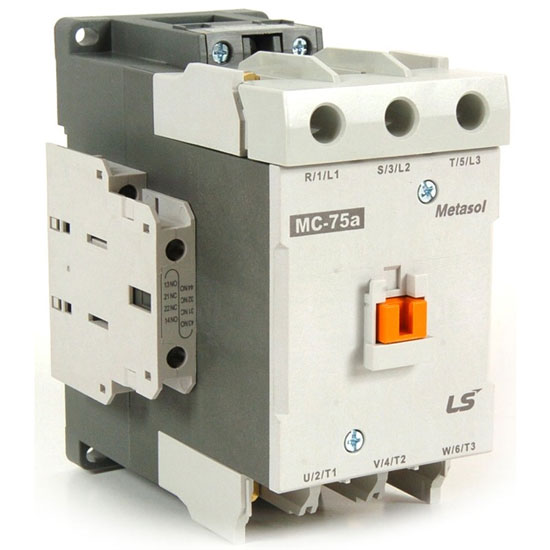 Contactor LS MC-75a 110V 75A 37kW 2NC+2NO