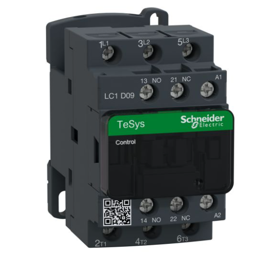 Contactor Schneider LC1D09BD 9A 1NO+1NC 4kW 24VD