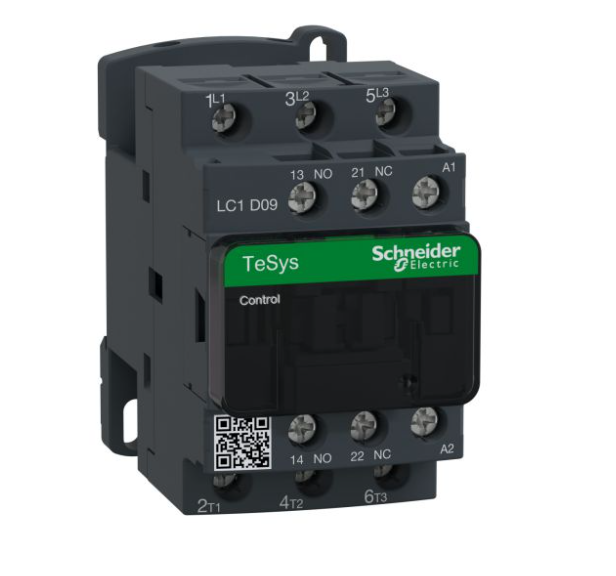 Contactor Schneider LC1D09Q7 9A 1NO+1NC 380V