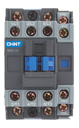 Contactor Chint NXC-16 16A 7.5kW 1NO+1NC Coil 220V