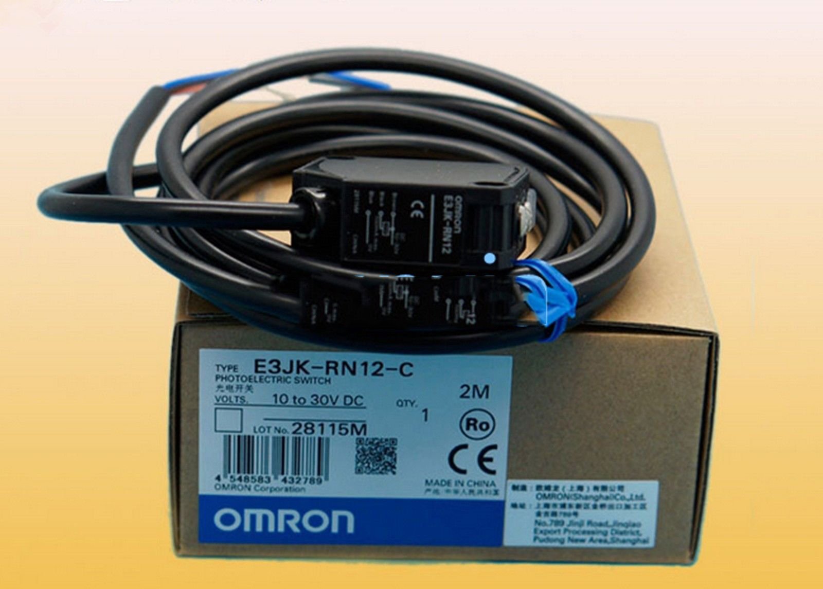 Cảm biến quang Omron E3JK-RN12 2M OMI