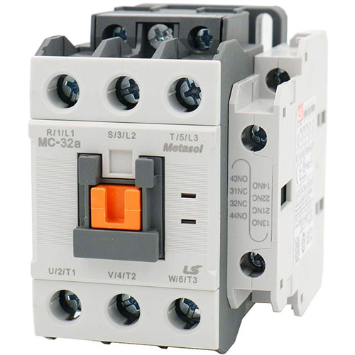 Contactor LS MC-32a 220V 32A 15kW 2NC+2NO