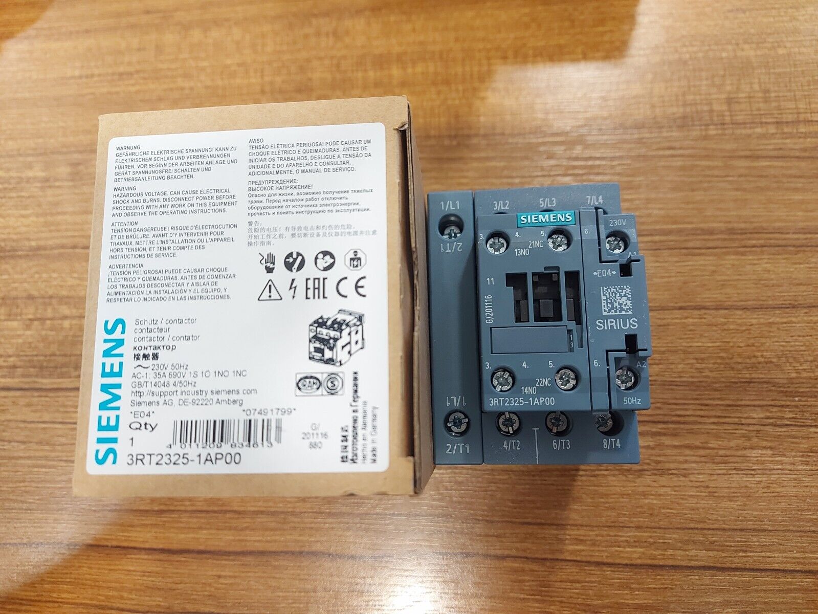 Contactor Siemens 3RT2325-1AP00