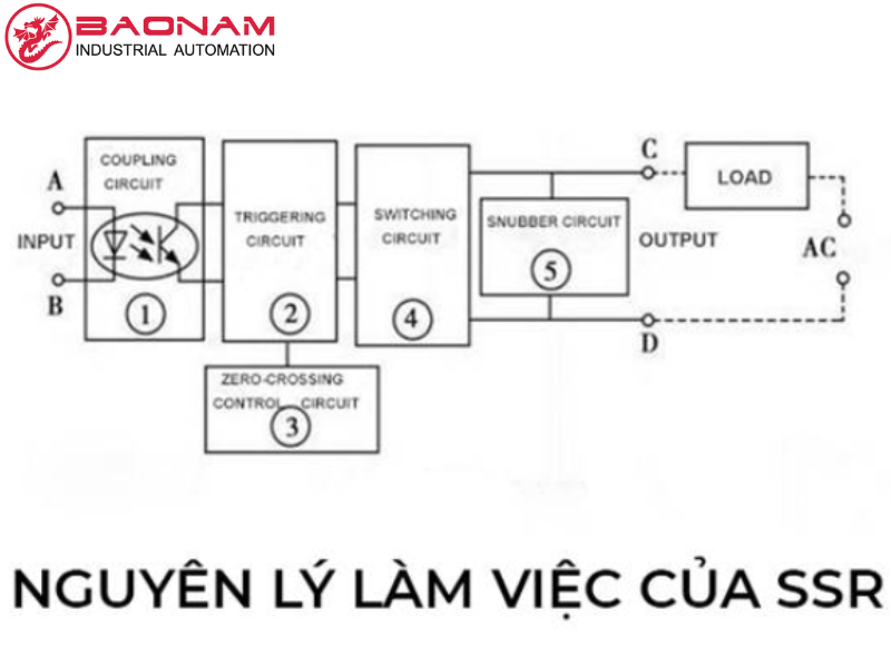 Nguyên lý hoạt động của rơ le bán dẫn Autonics