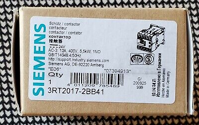 Contactor Siemens 3RT2017-2BB41