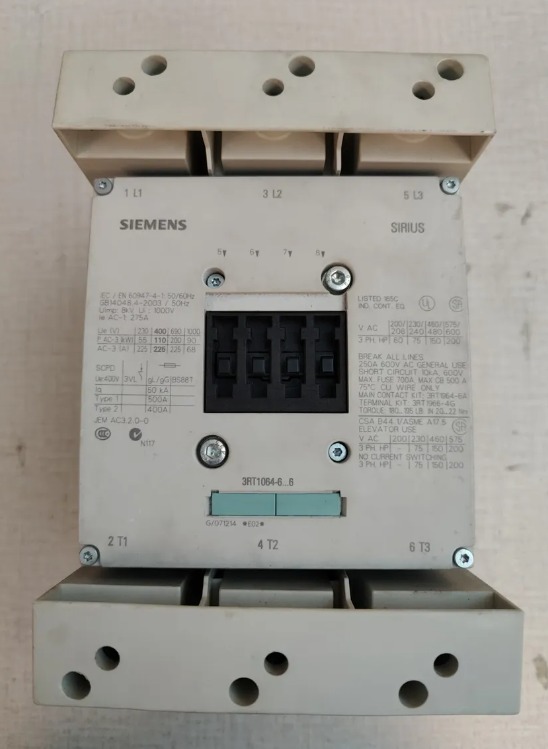 Contactor Siemens 3RT1064-6AP36