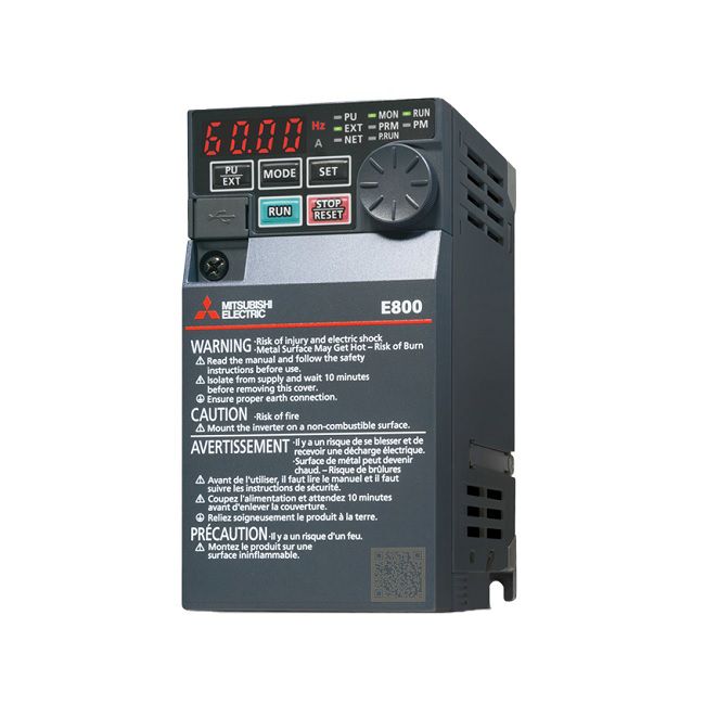 Biến tần Mitsubishi FR-E820S-0.2K-1-60 0.2kW 1 Pha 220V