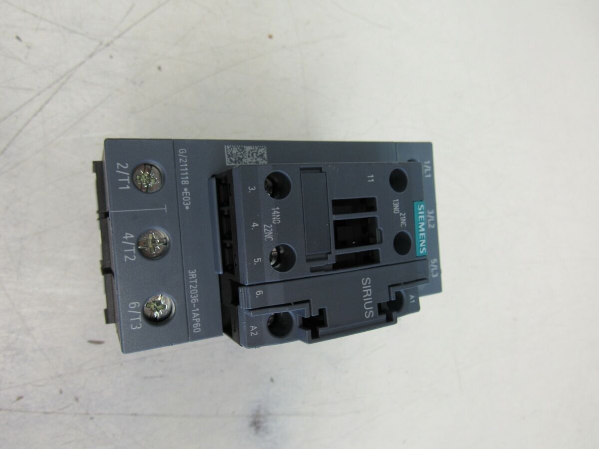 Contactor Siemens 3RT2036-1AP60