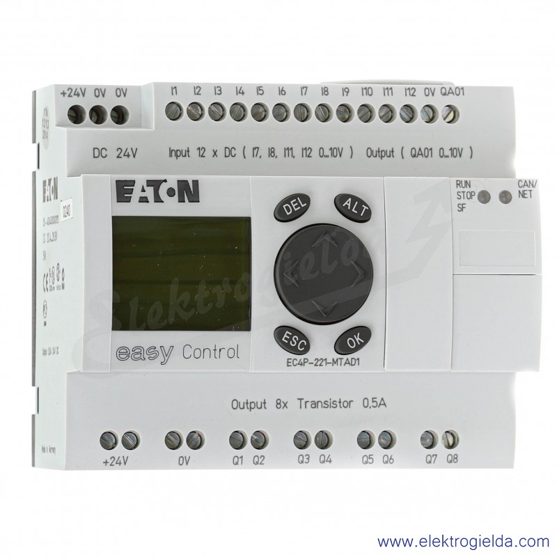 Bộ điều khiển lập trình EATON EC4P-221-MTAD1