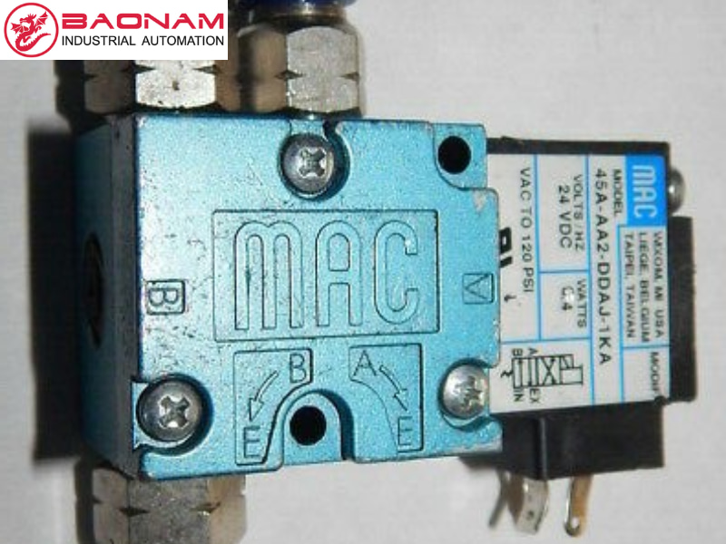 thông số kỹ thuật van điện từ MAC/ valve MAC
