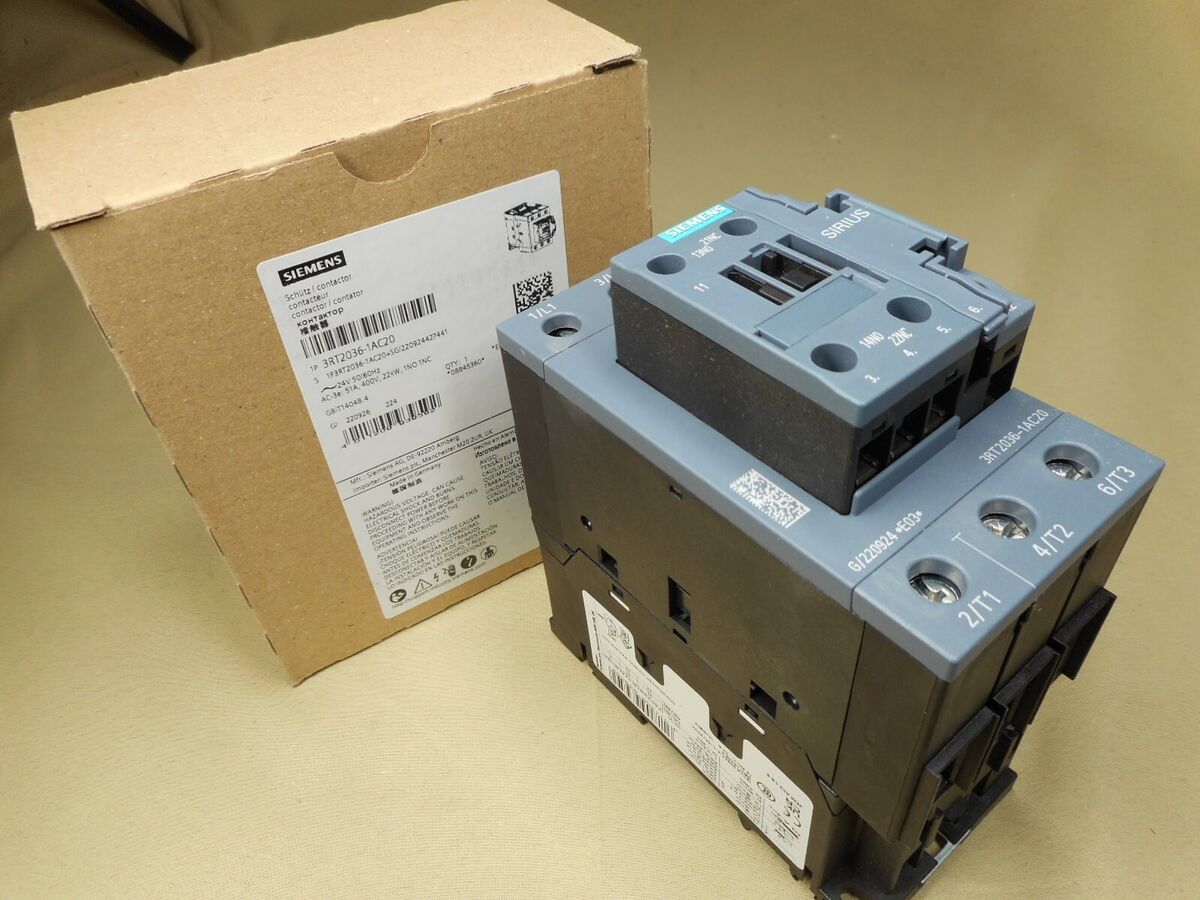 Contactor Siemens 3RT2036-1AC20