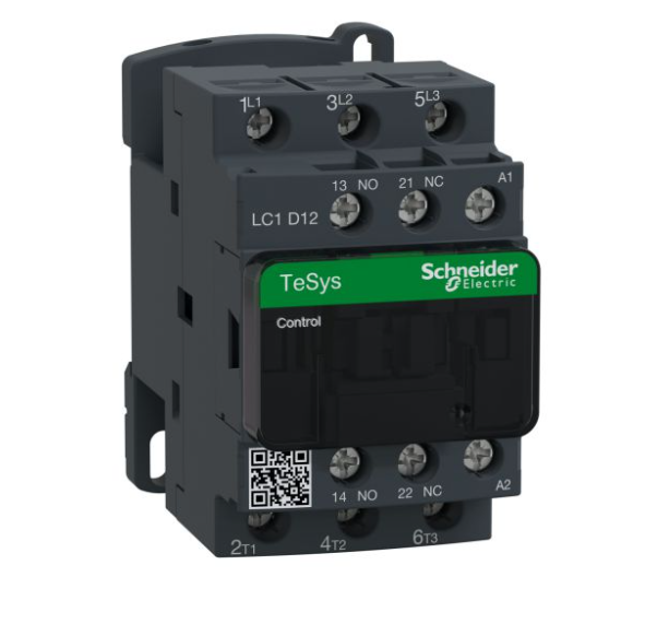 Contactor Schneider LC1D12BD 12A 1NO+1NC 5.5kW 24VDC